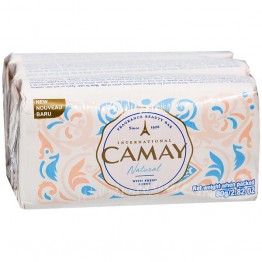 Camay Soap Natural 3U x 125g